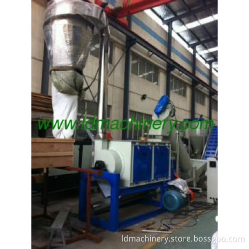 High speed horizontal dewatering machine